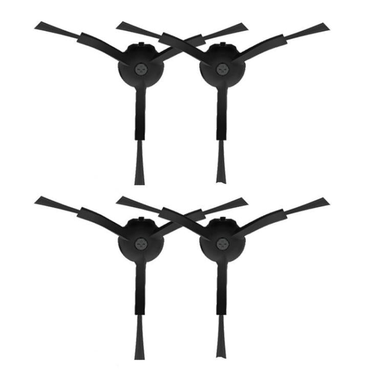 Ricambi per robot aspirapolvere Xiaomi Roborock S50/T4/T6/T7, Main Brush, 2pairs Side Brush White, 2pairs Side Brush Black, 1pair Filter, Main Brush Cover, Dust Bin