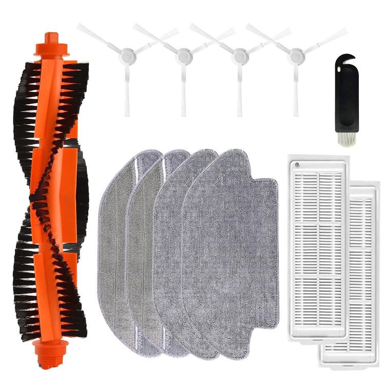 For Xiaomi Mi Robot Vacuum Mop 3C STYTJ02YM Replacement Parts, 10 In 1 Kit, 12 In 1 Kit