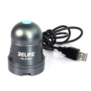 Riparazione di telefoni cellulari Colla UV Lampada di polimerizzazione ultravioletta Rilevamento fluorescente Luce di polimerizzazione dell'olio verde, RELIFE RL-014A