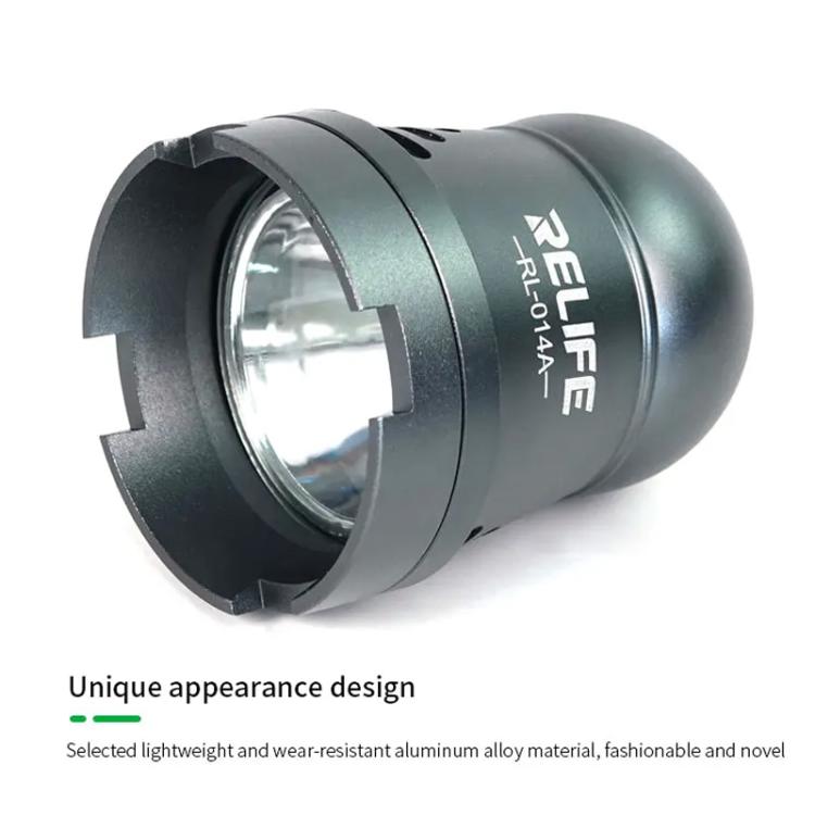 Riparazione di telefoni cellulari Colla UV Lampada di polimerizzazione ultravioletta Rilevamento fluorescente Luce di polimerizzazione dell'olio verde, RELIFE RL-014A