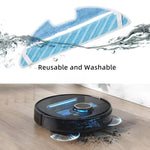 Ricambi per robot aspirapolvere Conga 1290/1390, Main Brush, 2pairs Side Brush, 2pcs Filter, 2pcs Mop Pad