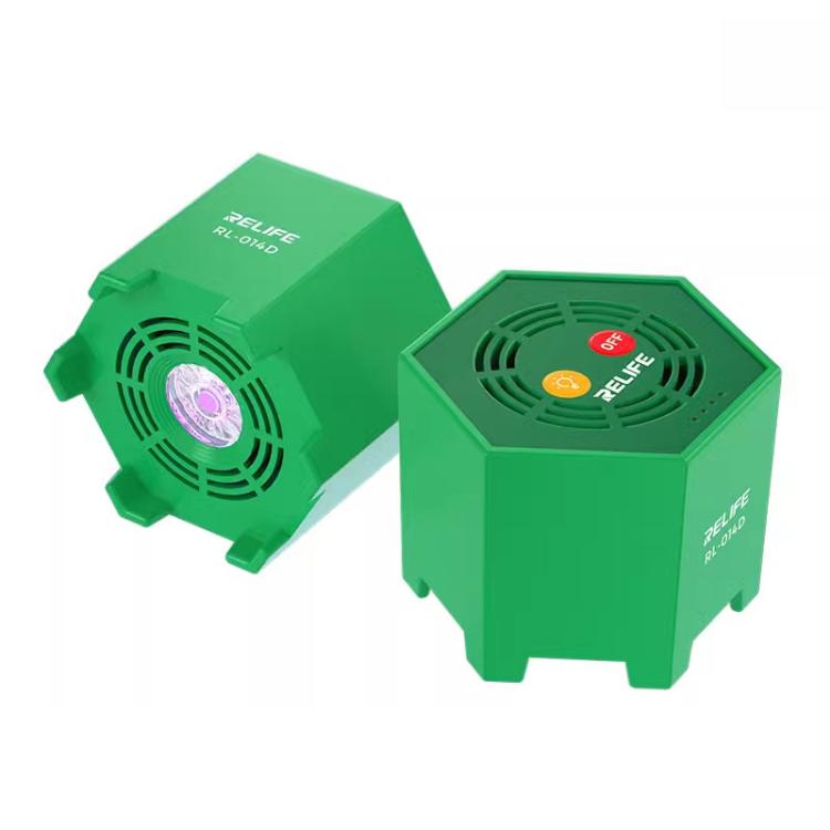 Lampada di polimerizzazione UV intelligente a LED ultravioletta per riparazione di telefoni cellulari, colla senza ombre, olio verde, lampada di polimerizzazione ad asciugatura rapida, RL014D