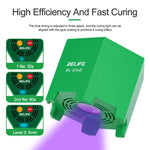 Lampada di polimerizzazione UV intelligente a LED ultravioletta per riparazione di telefoni cellulari, colla senza ombre, olio verde, lampada di polimerizzazione ad asciugatura rapida, RL014D