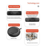 Adattatore audio Bluetooth 5.4 2 in 1 con chip Qualcomm, trasmettitore/ricevitore wireless a bassa latenza per auto/casa, M166