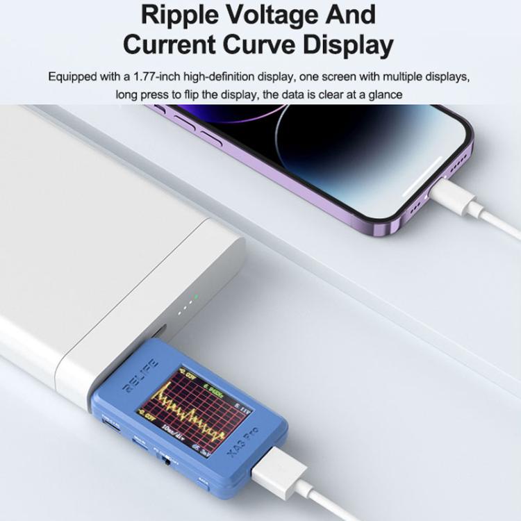 Rilevatore intelligente USB / Type-C Identificazione del protocollo di ricarica rapida Rilevamento, XA3 Pro