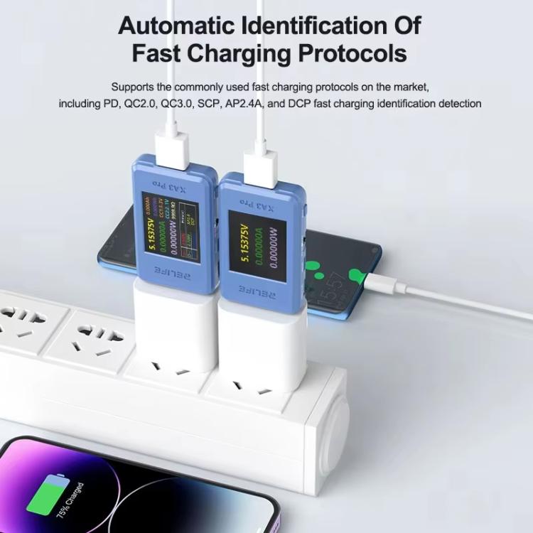 Rilevatore intelligente USB / Type-C Identificazione del protocollo di ricarica rapida Rilevamento, XA3 Pro