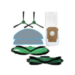 Ricambi per robot iRobot Roomba Essential, Main Brush, 4pcs Side Brush, 2pcs Filter, 2pcs Mop Pad, Rubber Brush