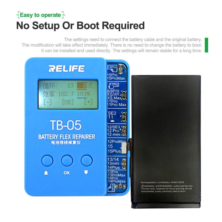 Strumento per la riparazione del cavo della batteria per iPhone serie 11-15, TB-05