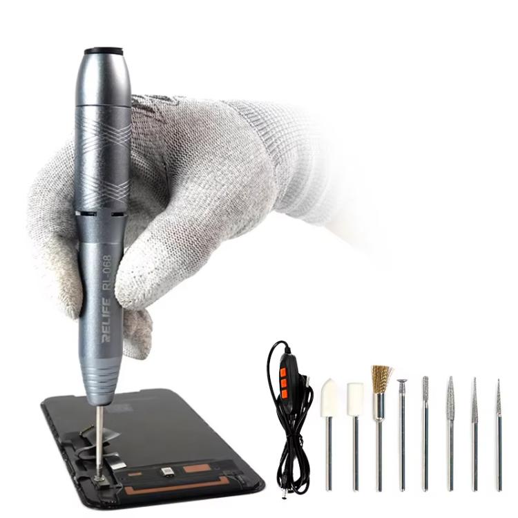 Penna abrasiva manuale a velocità regolabile, rimozione ruggine, lucidatura, riparazione schede madri, smerigliatrice elettrica, RL-068