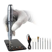 Speed-adjustable Handheld Grinding Pen Rust Removal Polishing Motherboard Repair Electric Grinder, RL-068