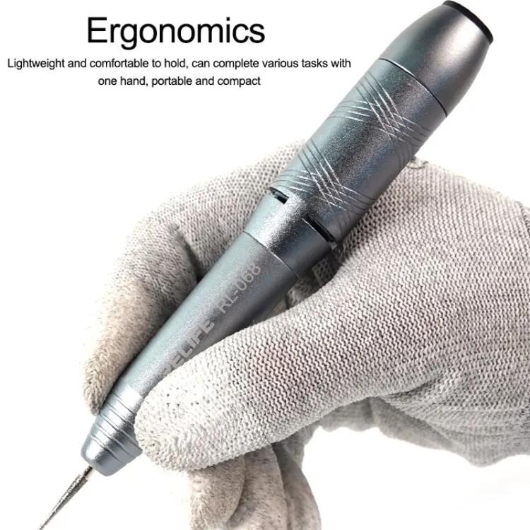 Penna abrasiva manuale a velocità regolabile, rimozione ruggine, lucidatura, riparazione schede madri, smerigliatrice elettrica, RL-068