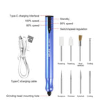 Penna abrasiva ricaricabile intelligente, testina abrasiva portatile, rimozione ruggine, lucidatura, riparazione scheda madre, smerigliatrice elettrica, RL-068C