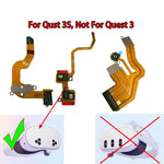 Per il ricambio di Meta Quest 3S, Headset Indicator Light Ribbon Cable, Microphone/Audio Flex Cable, Headset Camera/Power Ribbon Cable, Headset Right Camera Ribbon Cable, Front Camera Ribbon Cable, Volume Control / Switch Flex Cable