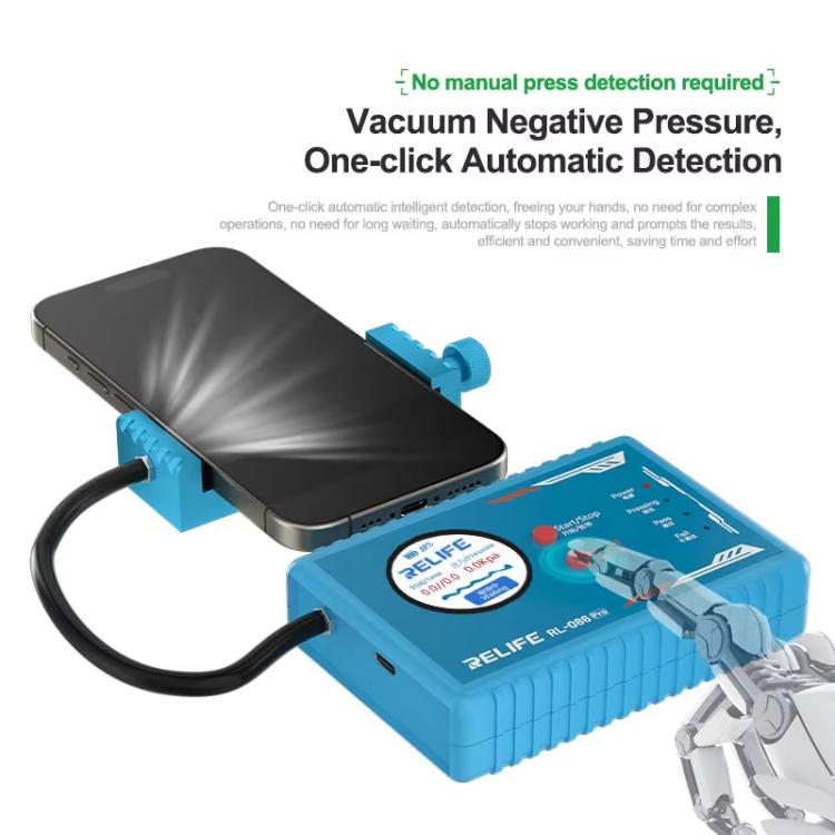 Tester di tenuta all'aria intelligente e portatile, rilevatore di perdite di tenuta., RL-086 Pro