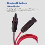 Cavo ricarica solare 12AWG XT60 femmina a MC4 1m