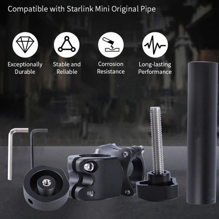 Set di portapacchi da tetto in lega di alluminio Starlink Mini S2029 per il 2024, S2029