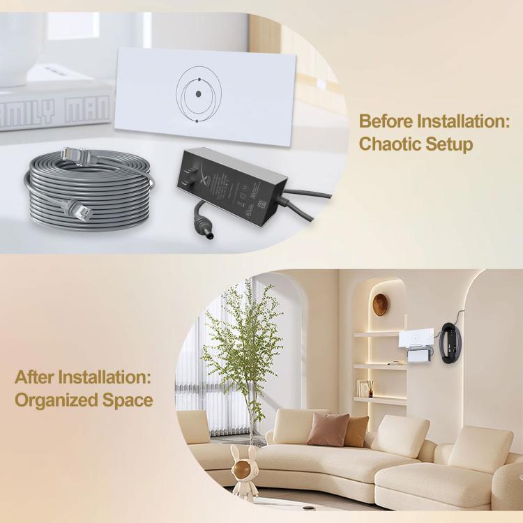 Staffa in ABS 2 in 1 per alimentatore router Starlink Gen 3., S6880
