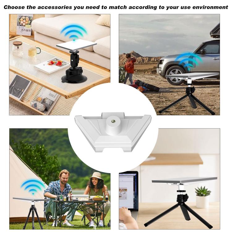 Base fissa per Starlink Mini con filettatura 1/4