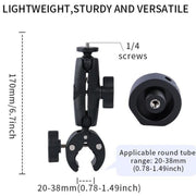 For Starlink Mini Aluminium Alloy Bracket Adapter Heavy Duty Clamp Bracket, S8600