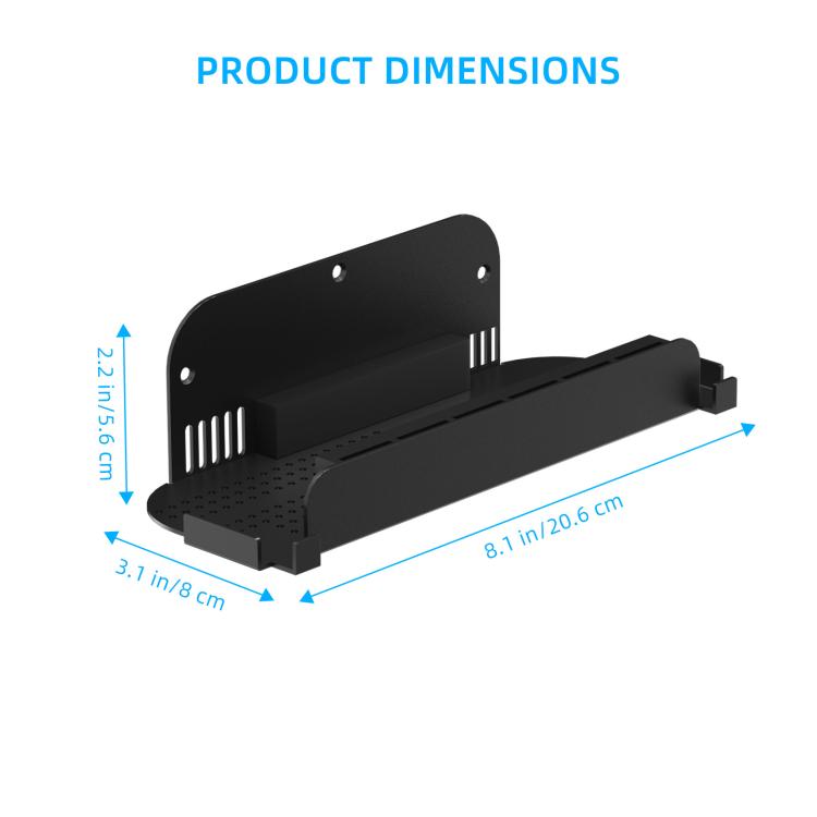 Supporto da parete per Nintendo Switch 2 con vano schede gioco