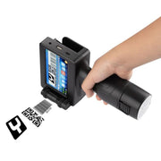 Stampante a getto d'inchiostro portatile Yaomatec da 12,7 mm con codifica data in 28 lingue e spina USA., Yaomatec