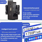 Stampante a getto d'inchiostro portatile Yaomatec da 12,7 mm con codifica data in 28 lingue e spina USA., Yaomatec