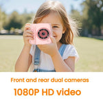Fotocamera digitale istantanea per bambini con doppia fotocamera
