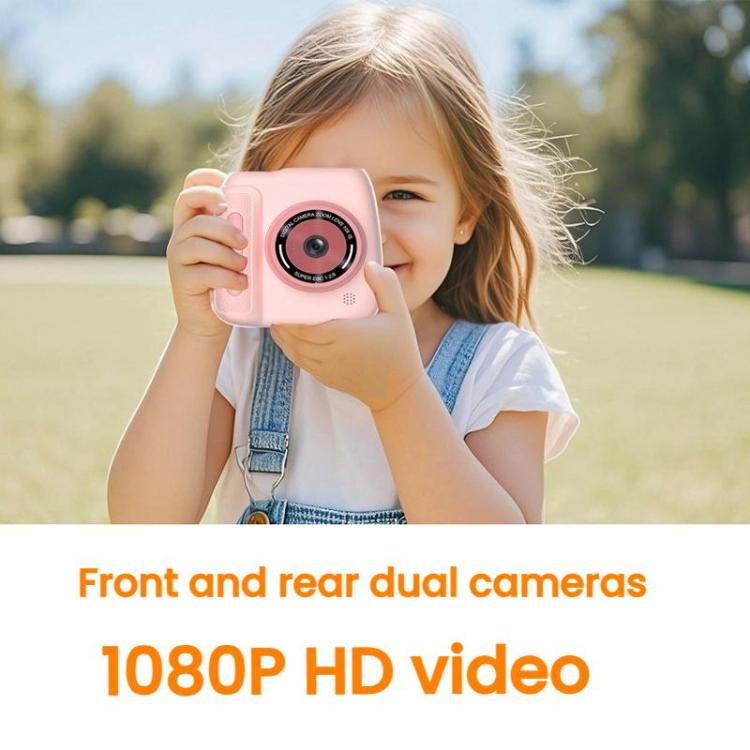 Fotocamera digitale istantanea per bambini con doppia fotocamera