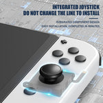 Joystick a effetto Hall per Nintendo Switch/OLED/Lite Joy-Con, stick analogico elettromagnetico senza deriva, Black, Set 1, Set 2