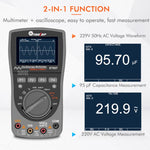 Oscilloscopio Multimetro 2 in 1 con frequenza di campionamento di 200 Msps e frequenza di campionamento di 40 MHz., ET827