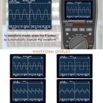 Oscilloscopio Multimetro 2 in 1 con frequenza di campionamento di 200 Msps e frequenza di campionamento di 40 MHz., ET827