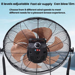 Potente ventilatore da pavimento ad alta potenza, ventilatore elettrico industriale, spina CN, 12 inch 4 Gears 5 Blades, 14 inch 4 Gears 5 Blades, 16 inch 8 Gears 6 Blades, 18 inch 8 Gears 6 Blades, 20 inch 8 Gears 6 Blades