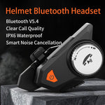 Auricolare Bluetooth M9 per casco moto impermeabile IPX6