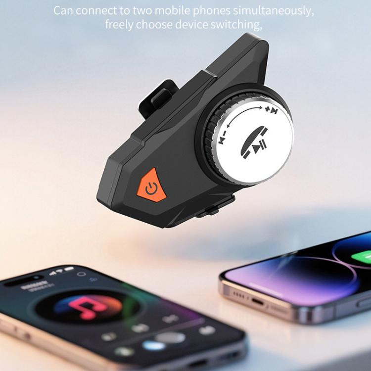 Auricolare Bluetooth M9 per casco moto impermeabile IPX6