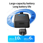 Adattatore audio Bluetooth 5.4 2 in 1 con trasmettitore/ricevitore e ingresso AUX da 3,5 mm per auto/TV/cuffie, M30