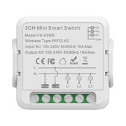 Interruttore intelligente con timer vocale per Amazon Alexa / Google Assistant, FS-02W 1CH WiFi 16A, FS-02W 1CH WiFi+Bluetooth 16A, FS-02HW 2CH WiFi+Bluetooth 16A, FS-02HW 2CH WiFi+Bluetooth 10A, FS-03W5 3CH WiFi+Bluetooth 10A                          ...