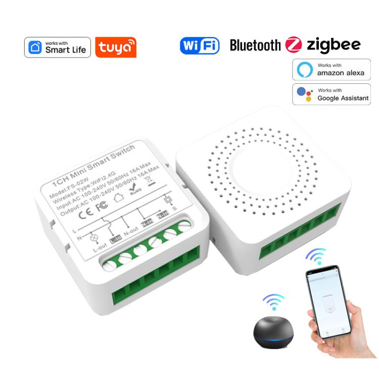 Interruttore intelligente con timer vocale per Amazon Alexa / Google Assistant, FS-02W 1CH WiFi 16A, FS-02W 1CH WiFi+Bluetooth 16A, FS-02HW 2CH WiFi+Bluetooth 16A, FS-02HW 2CH WiFi+Bluetooth 10A, FS-03W5 3CH WiFi+Bluetooth 10A                          ...