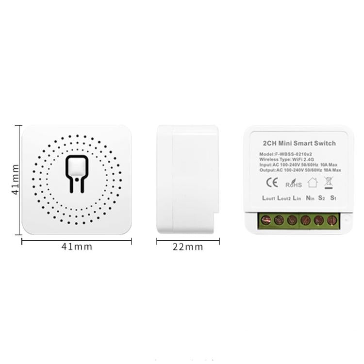 Interruttore intelligente con timer vocale per Amazon Alexa / Google Assistant, FS-02W 1CH WiFi 16A, FS-02W 1CH WiFi+Bluetooth 16A, FS-02HW 2CH WiFi+Bluetooth 16A, FS-02HW 2CH WiFi+Bluetooth 10A, FS-03W5 3CH WiFi+Bluetooth 10A                          ...