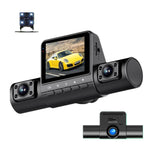 Videoregistratore di guida con visione notturna a infrarossi ad alta definizione 1080P per il monitoraggio del parcheggio., 3 Lenses, 4 Lenses, 4 Lenses + 32G