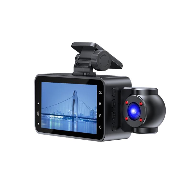 Videoregistratore di guida interconnesso XWIFI con visione notturna a infrarossi HD 1080P., Two-recording, Three-recording