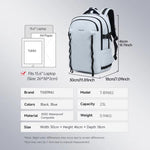 Large Capacity Sports & Travel Backpack 15.6 Inch Lightweight Business Laptop Bag