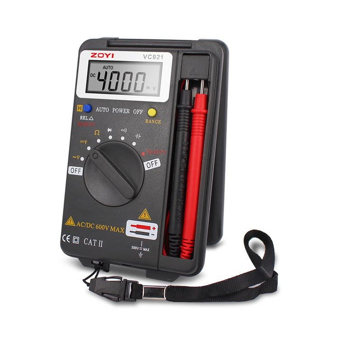 Multimetro digitale tascabile portatile ZOYI VC921 con selezione automatica della portata., VC921