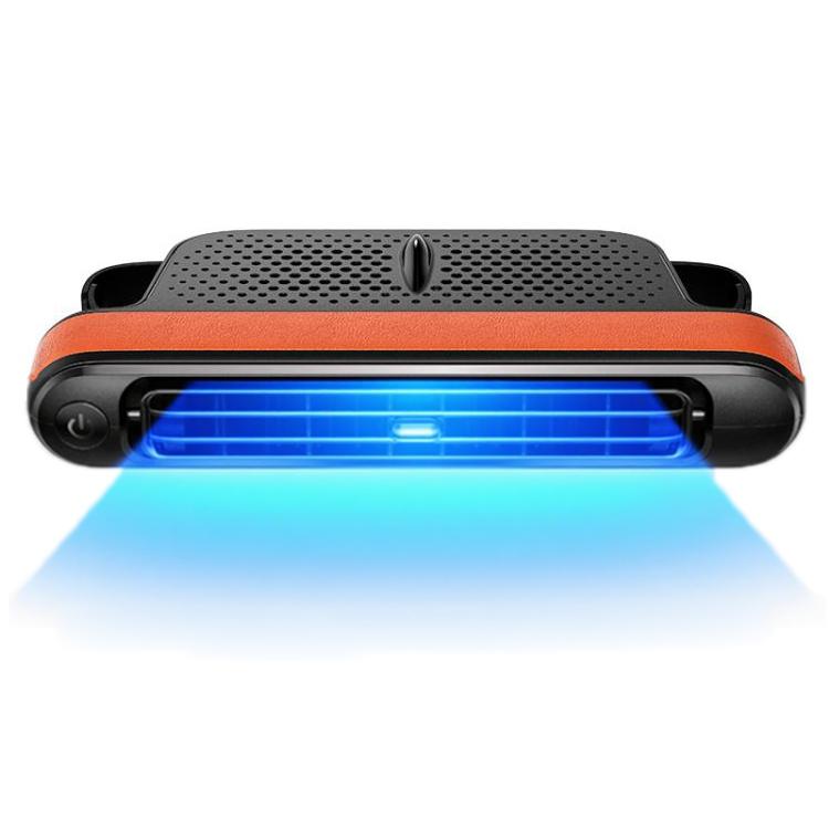 Ventilatore elettrico silenzioso senza pale a doppia turbina con spina USB per sedili posteriori auto