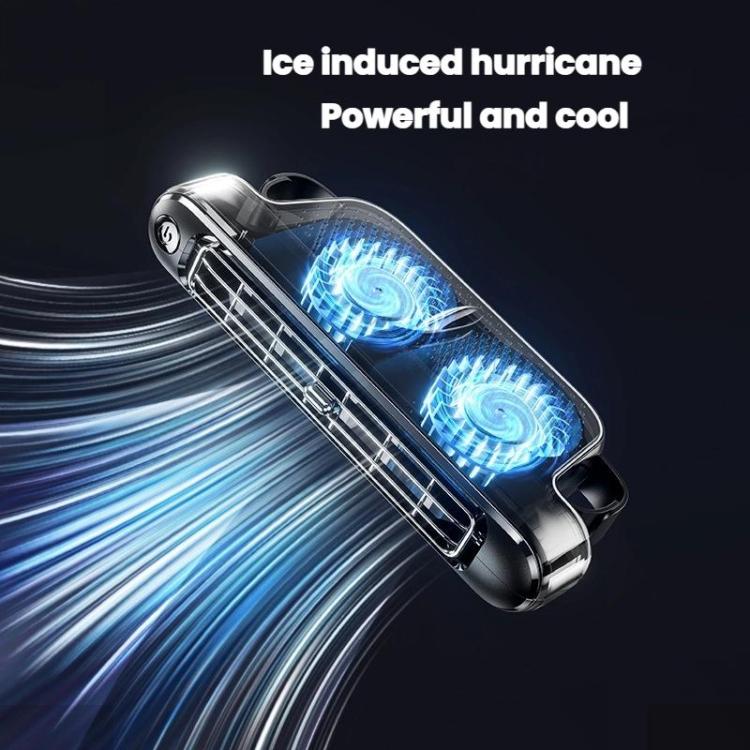 Ventilatore elettrico silenzioso senza pale a doppia turbina con spina USB per sedili posteriori auto