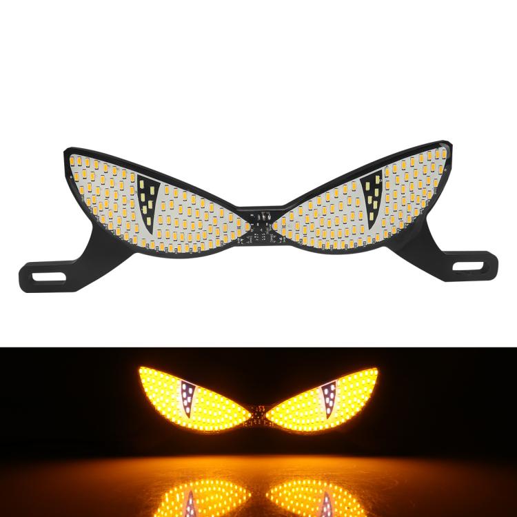 Luce targa moto universale con vite, accessorio decorativo per la personalizzazione del faro., Triangle Light White Yellow Flashing, Triangle Light Red Blue Flashing, Semicircular Light White Yellow Flashing, Semicircular Light Red Blue Flashing       ...