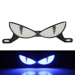 Luce targa moto universale con vite, accessorio decorativo per la personalizzazione del faro., Triangle Light White Yellow Flashing, Triangle Light Red Blue Flashing, Semicircular Light White Yellow Flashing, Semicircular Light Red Blue Flashing       ...