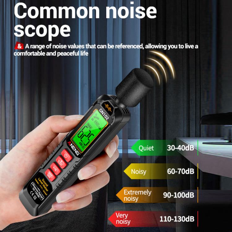 ANENG Tester di decibel sonori Volume Livello sonoro Misuratore di rumore