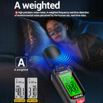 ANENG Tester di decibel sonori Volume Livello sonoro Misuratore di rumore