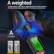 ANENG Tester di decibel sonori Volume Livello sonoro Misuratore di rumore