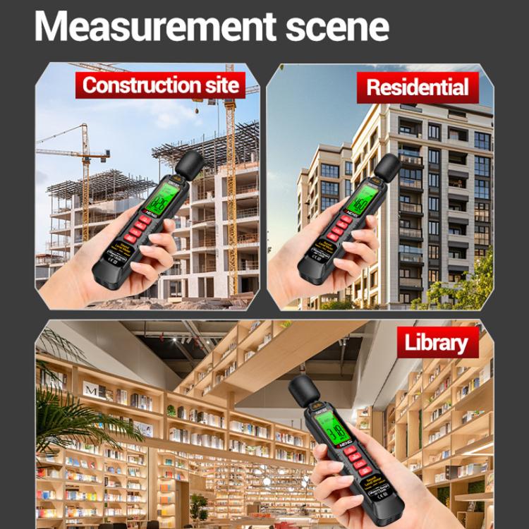 ANENG Tester di decibel sonori Volume Livello sonoro Misuratore di rumore